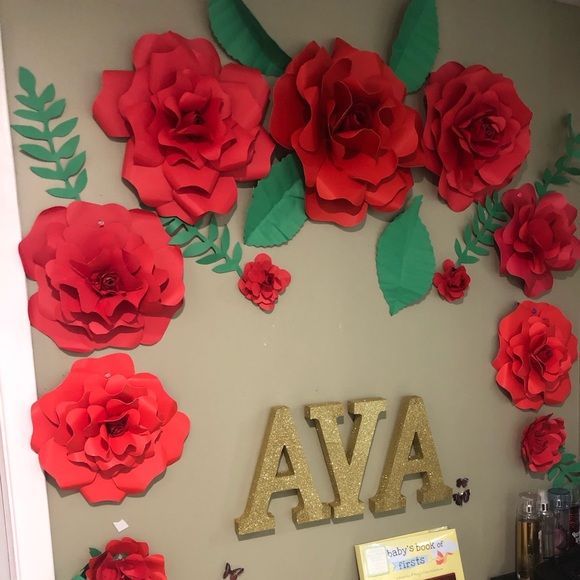 Valentine’s paper flowers - Picture 6 of 6